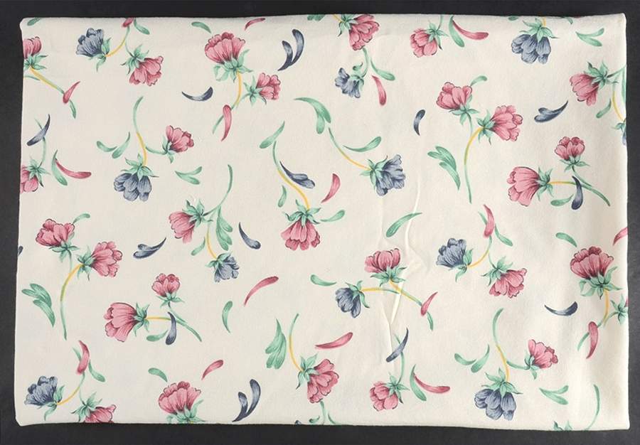 Poppies On Blue 62" X 86" Oblong Tablecloth by Lenox-1