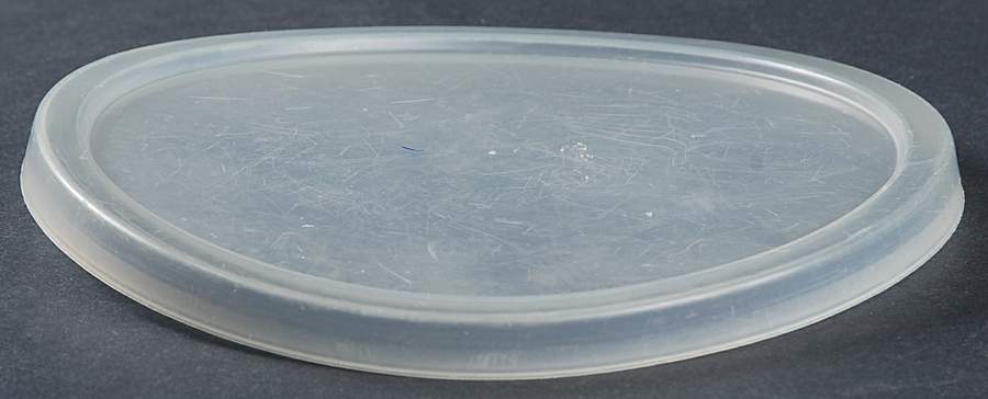 Poppies On Blue Plastic Lid For 6" Metal Bowl by Lenox-1