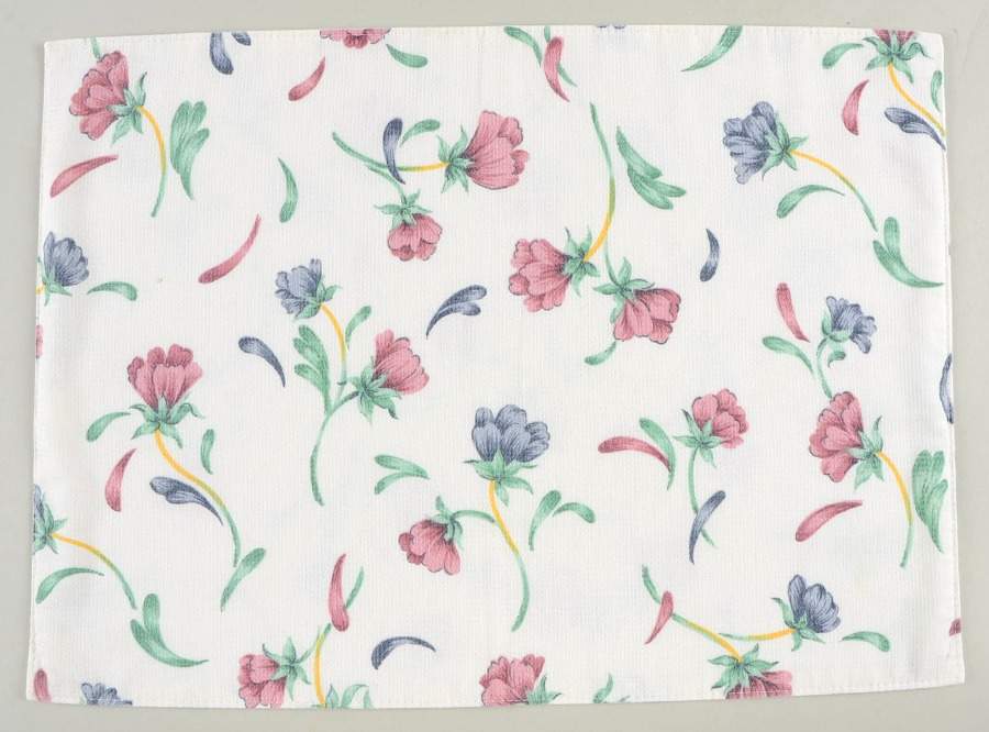 Poppies On Blue Cloth Placemat by Lenox-1
