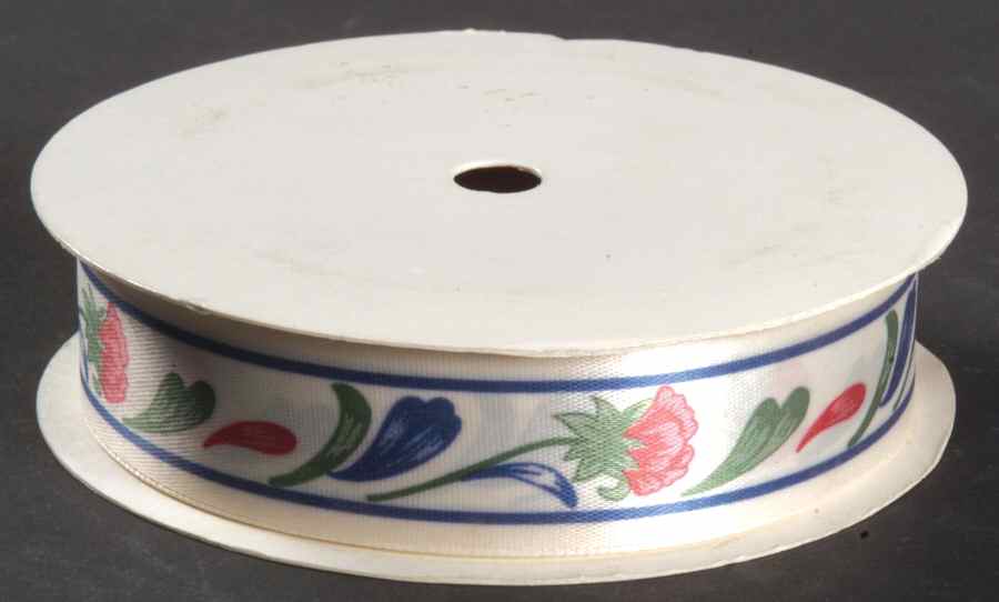 Poppies On Blue 10 Yard Ribbon Spool by Lenox-1