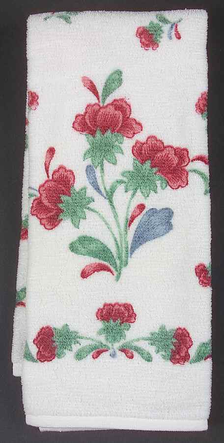 Poppies On Blue Dish Towel-Cloth by Lenox-1