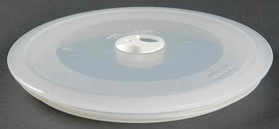Poppies On Blue Lid for Medium Serve & Store Bowl by Lenox-1