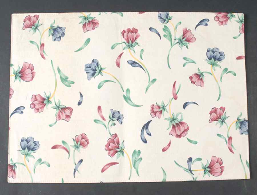 Poppies On Blue Cloth Placemat by Lenox-1