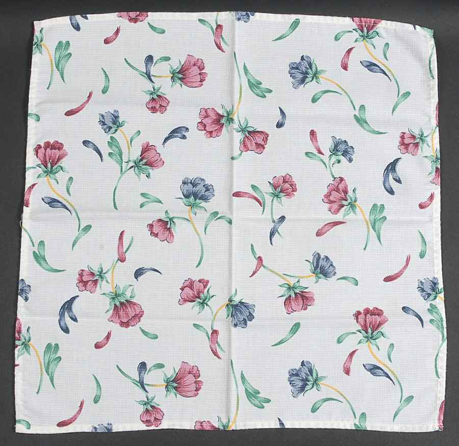 Poppies On Blue Cloth Napkin by Lenox-1