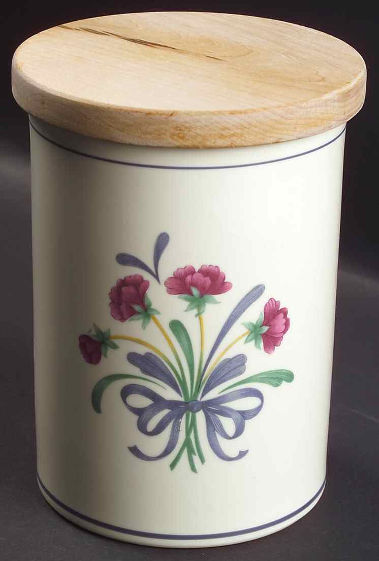 Poppies On Blue Medium Canister & Lid by Lenox-1