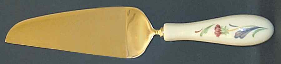 Poppies On Blue Pie & Cake Server with Stainless Blade by Lenox-1