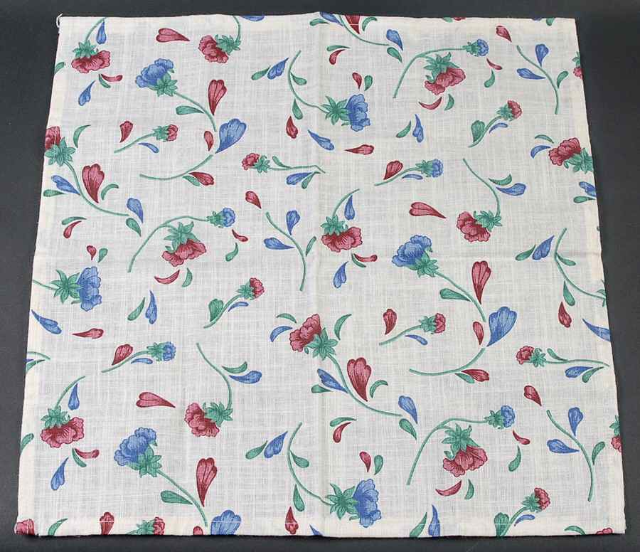 Poppies On Blue Cloth Napkin by Lenox-1