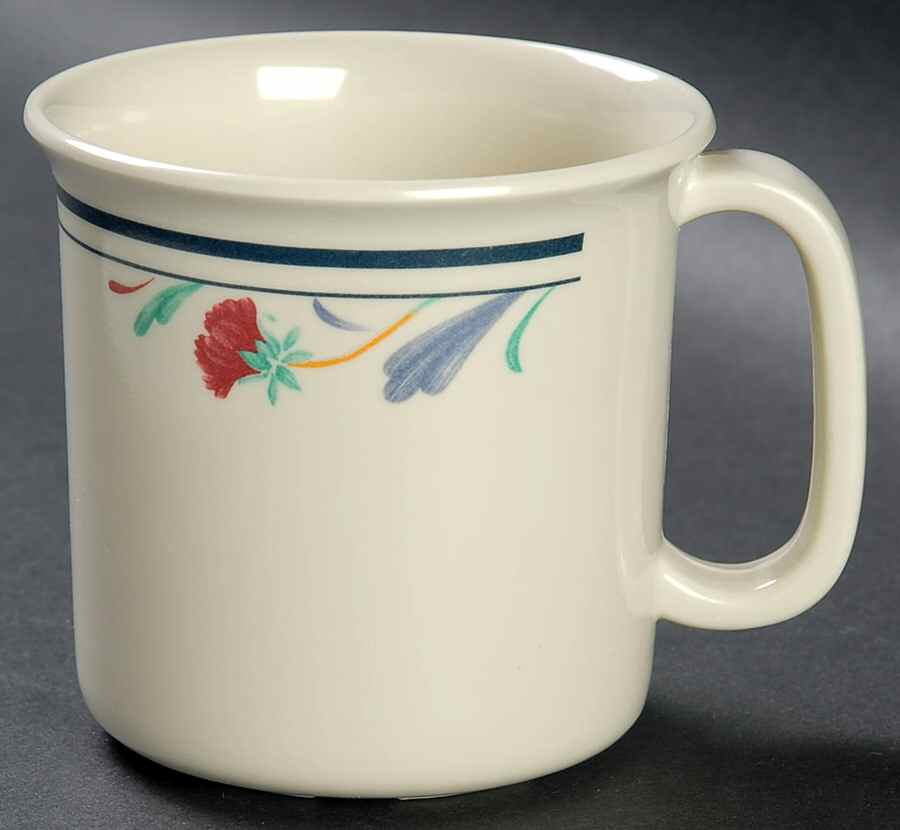 Poppies On Blue Melamine Mug by Lenox-1