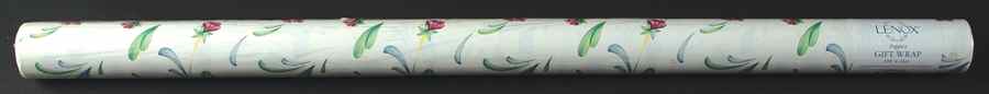 Poppies On Blue Wrapping Paper-Roll by Lenox-1