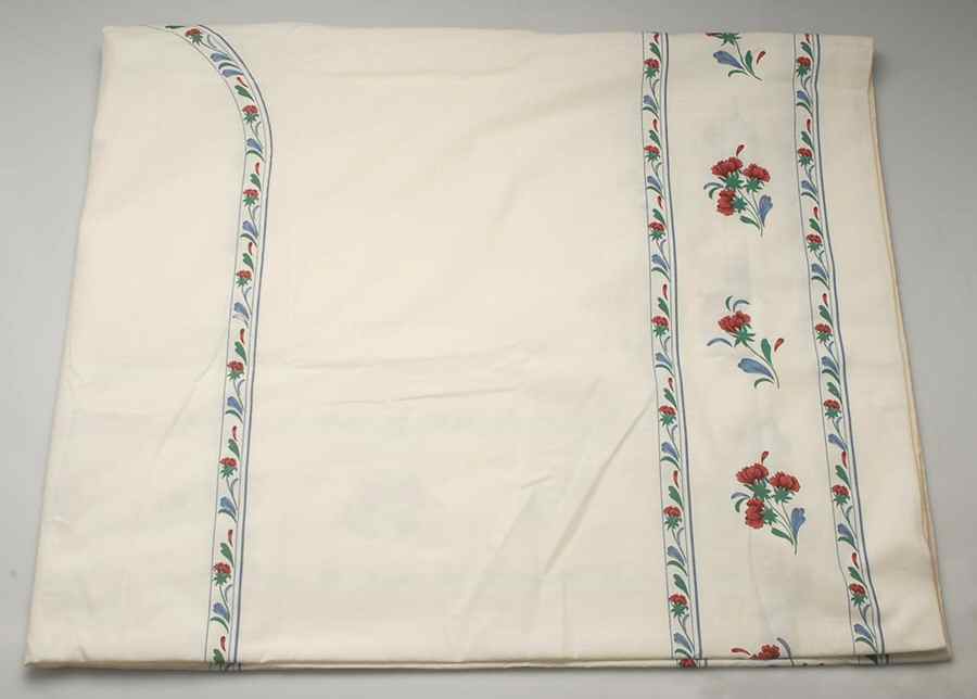 Poppies On Blue 60" X 104" Oblong Tablecloth by Lenox-1