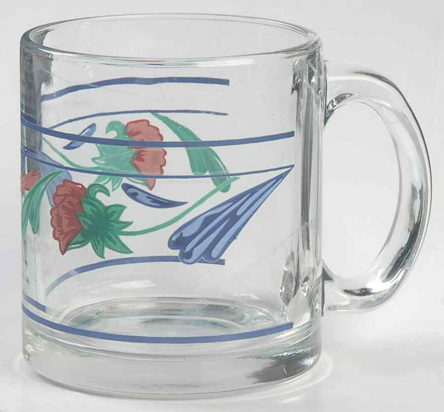 Poppies On Blue Glassware Mug by Lenox-1