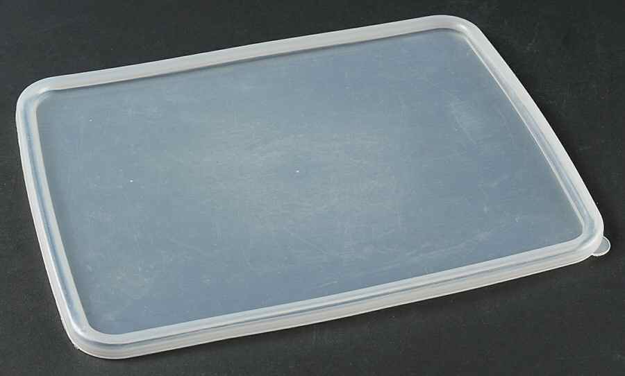 Poppies On Blue Plastic Lid for 11" Metal Rectangular Baker by Lenox-1