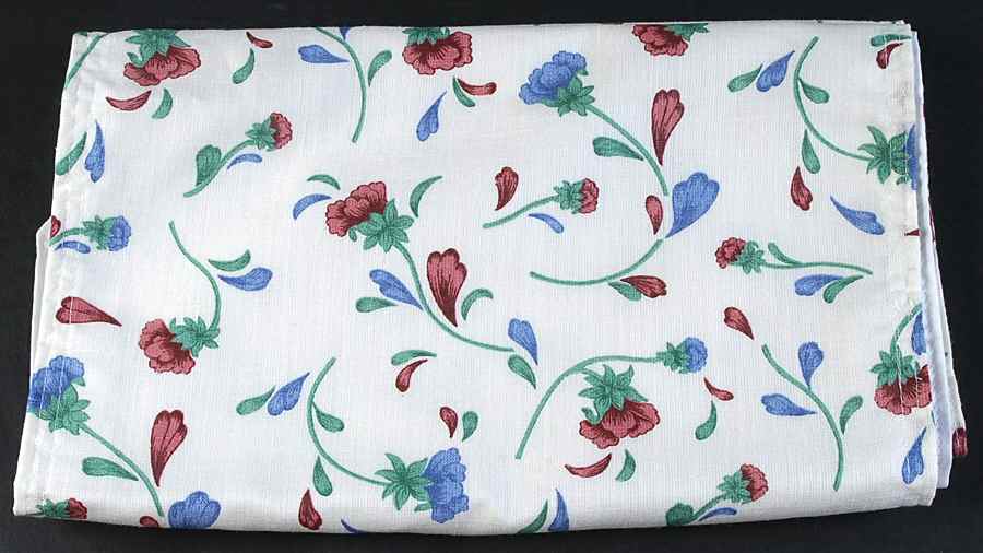 Poppies On Blue 14" X 68" Cloth Table Runner by Lenox-1