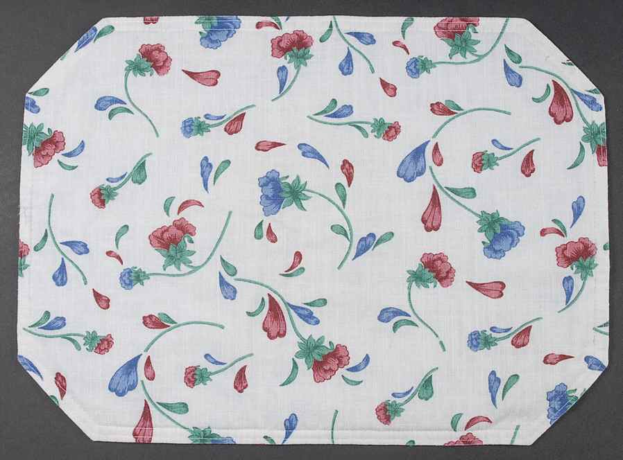 Poppies On Blue Placemat-Cloth by Lenox-1