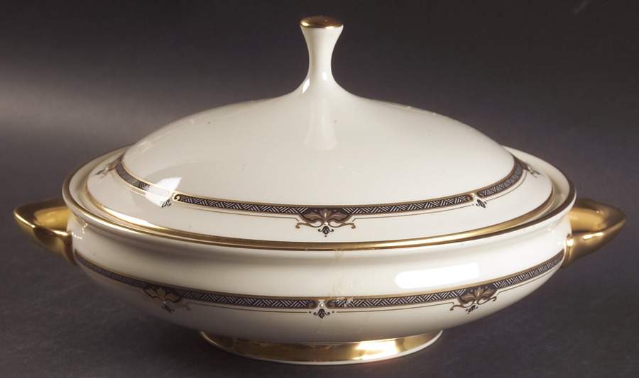 Potomac Round Covered Vegetable by Lenox-1