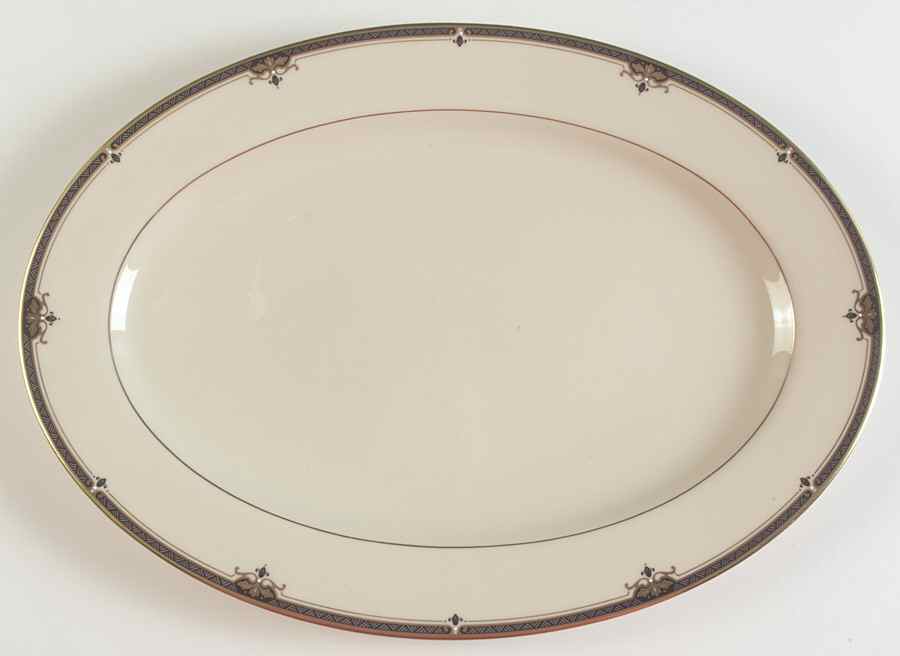 Potomac 16" Oval Serving Platter by Lenox-1