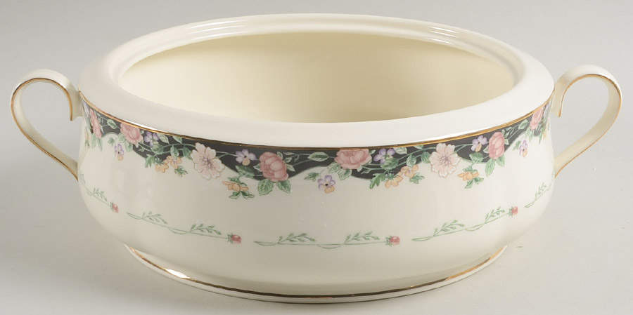 Prairie Blossoms Round Vegetable No Lid by Lenox-1