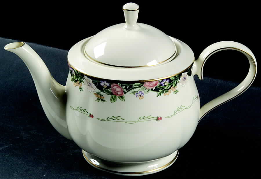 Prairie Blossoms Teapot & Lid by Lenox-1