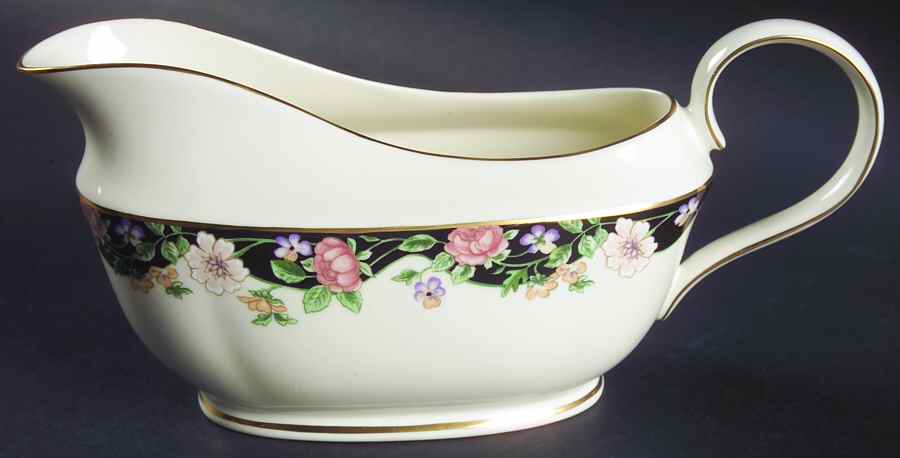 Prairie Blossoms Gravy Boat by Lenox-1