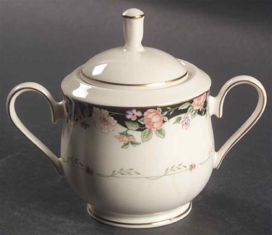 Prairie Blossoms Sugar Bowl & Lid by Lenox-1