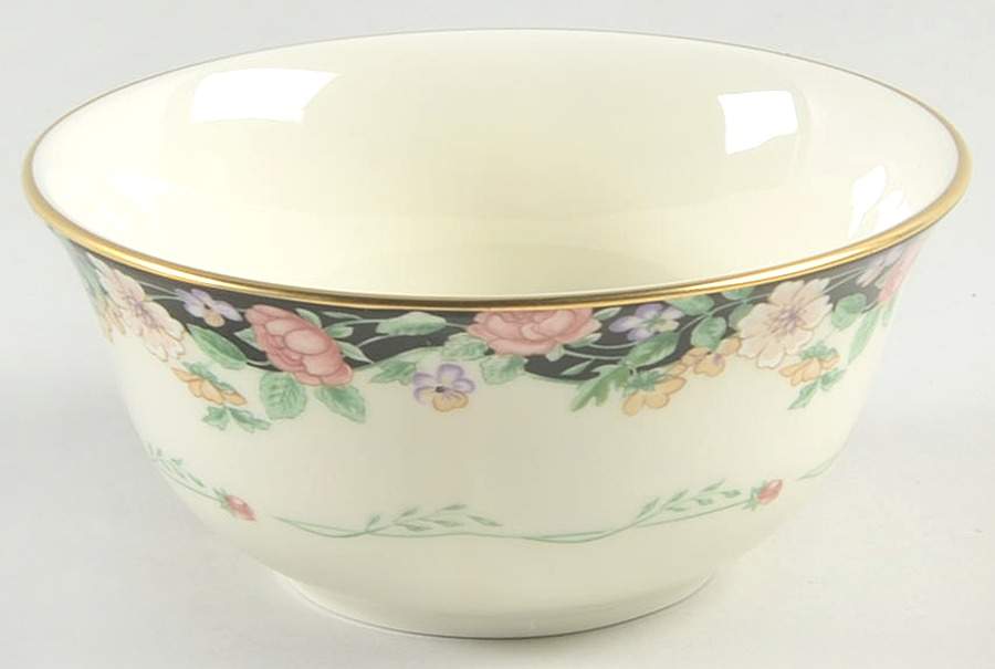 Prairie Blossoms Fruit/Dessert (Sauce) Bowl by Lenox-1