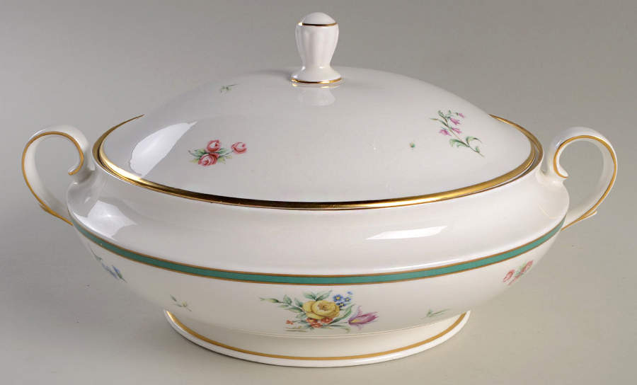 Provence Green Round Covered Vegetable by Lenox-1