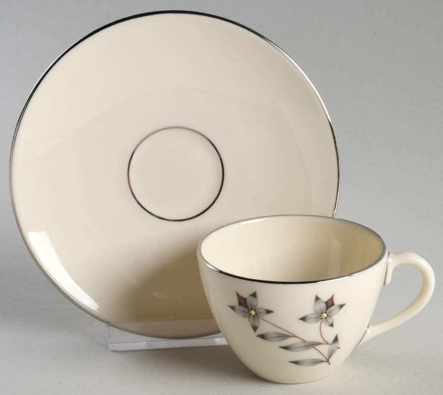 Princess Flat Demitasse Cup & Saucer Set by Lenox-1
