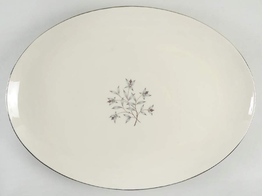 Princess 18" Oval Serving Platter by Lenox-1