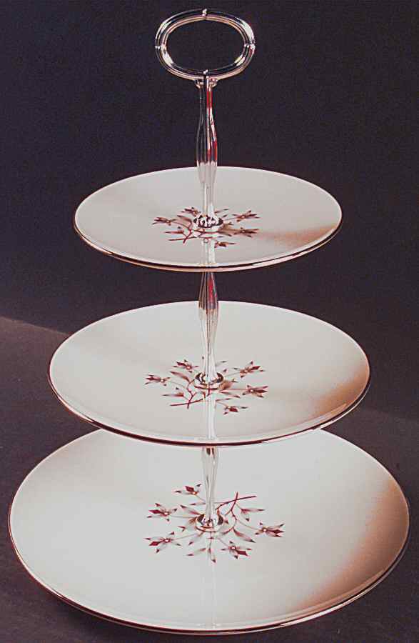 Princess 13 7/8"-14 1/4" 3-Tiered Serving Tray(DP,SP,BB) HC by Lenox-1
