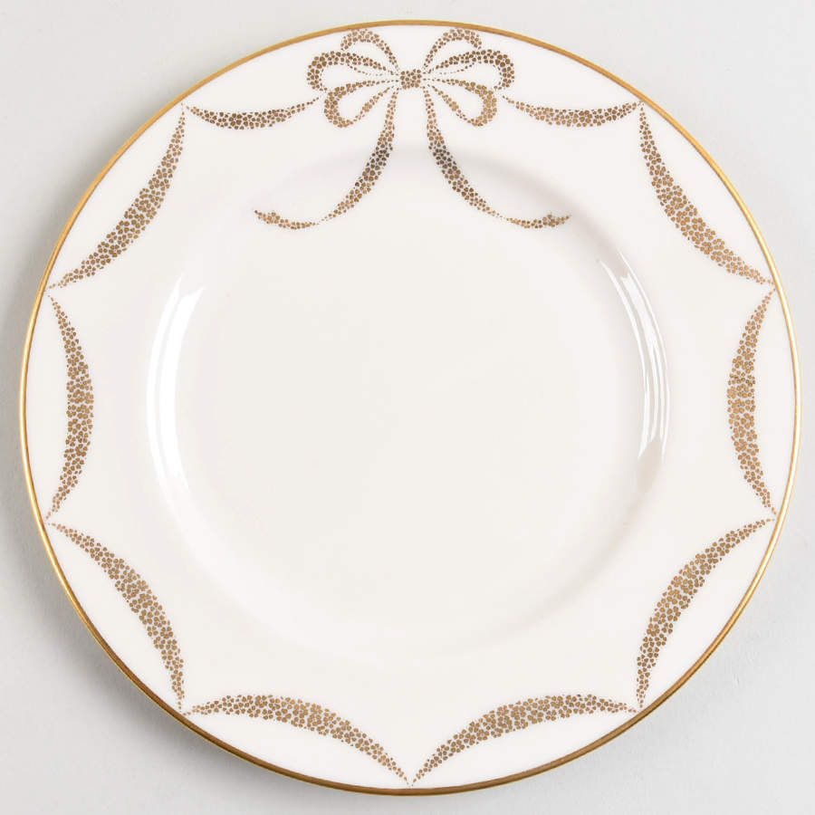 Presentation Ivory Accent Salad Plate by Lenox-1