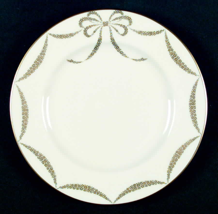 Presentation Ivory Accent Salad Plate by Lenox-1