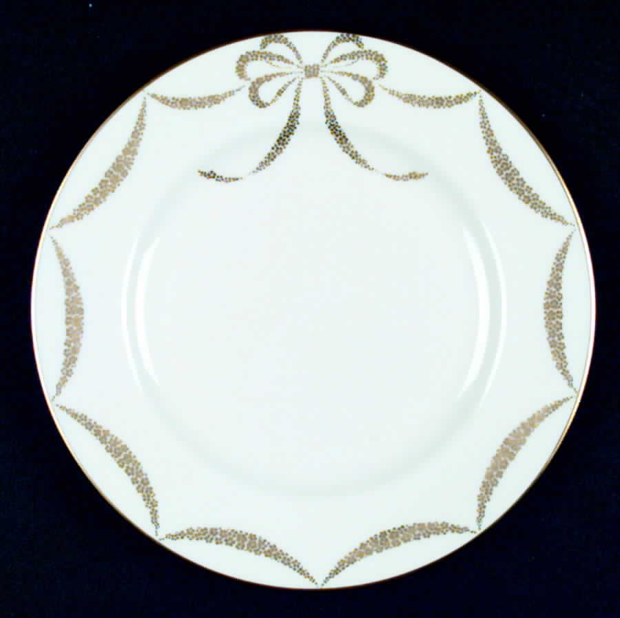 Presentation White Accent Salad Plate by Lenox-1