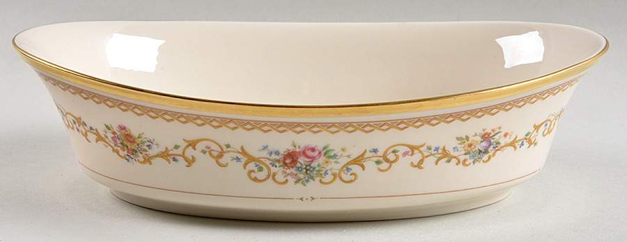Queen's Garden 10" Oval Vegetable Bowl by Lenox-1