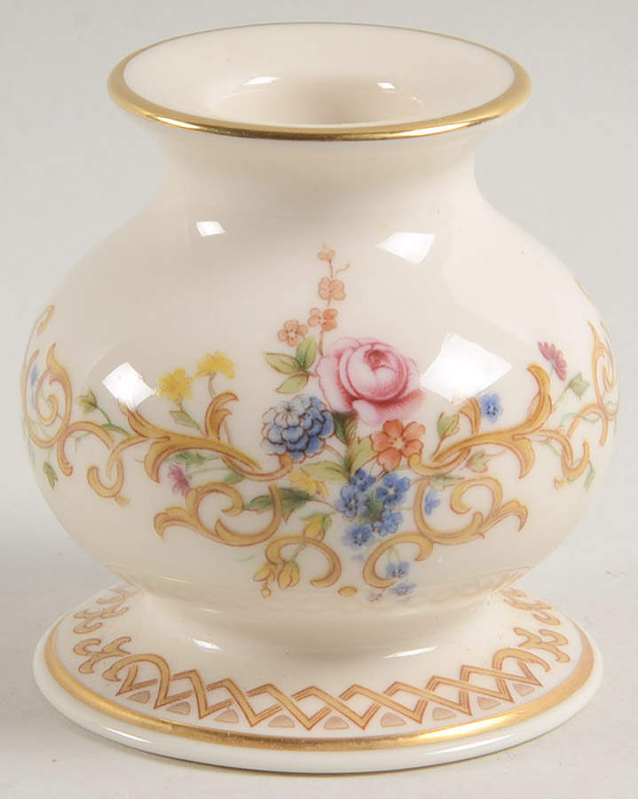 Queen's Garden Single Light Candlestick by Lenox-1