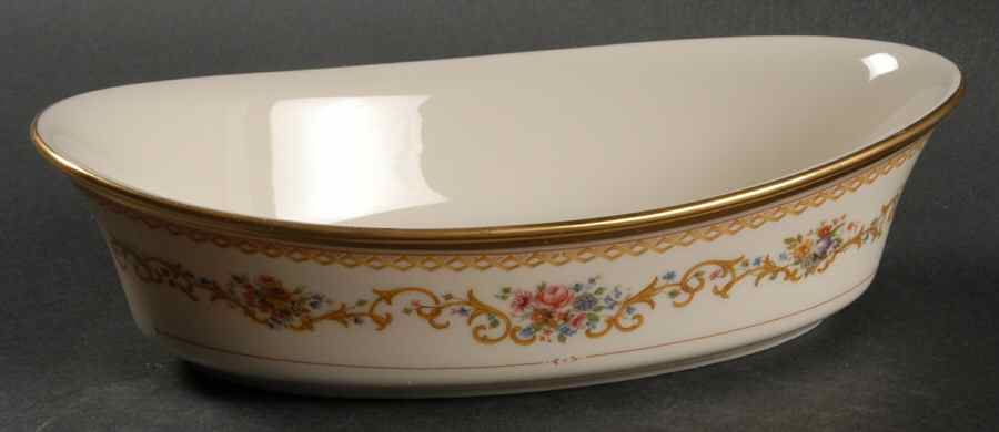 Queen's Garden 8" Oval Vegetable Bowl by Lenox-1
