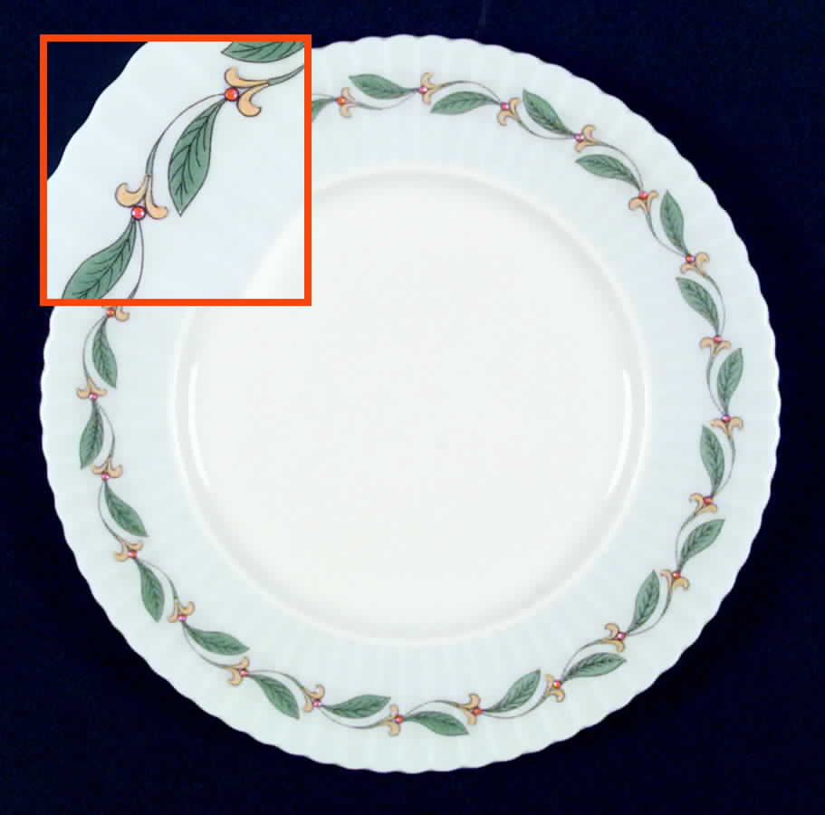 Lenore Light Blue Rim Dinner Plate by Lenox-1