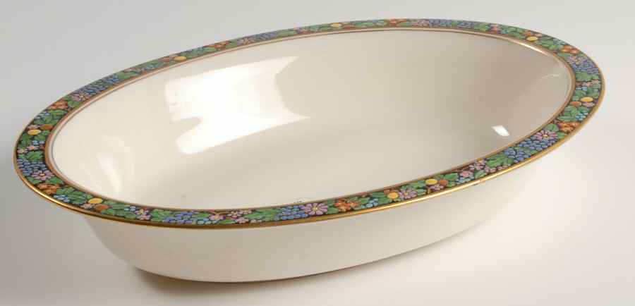 R6 9" Oval Vegetable Bowl by Lenox-1