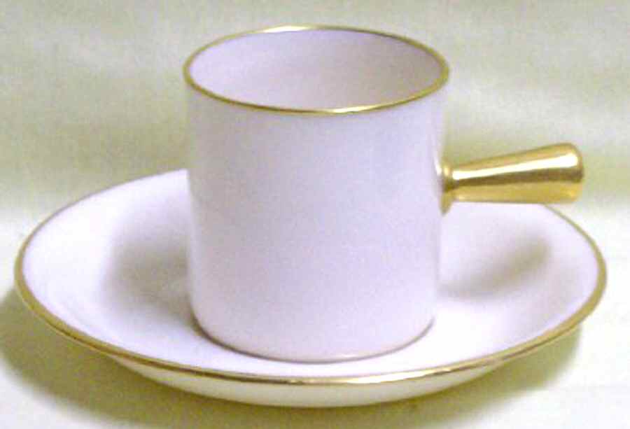 R86 Stick Handle Demitasse Cup & Saucer Set by Lenox-1