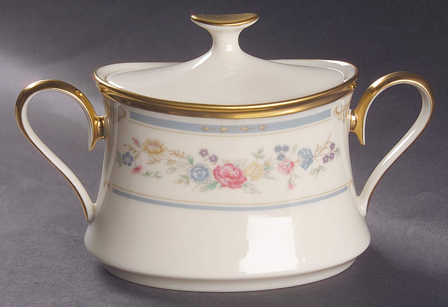 Raleigh Sugar Bowl & Lid by Lenox-1