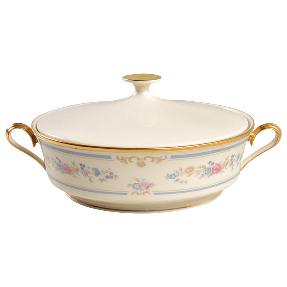 Raleigh Round Covered Vegetable by Lenox-1