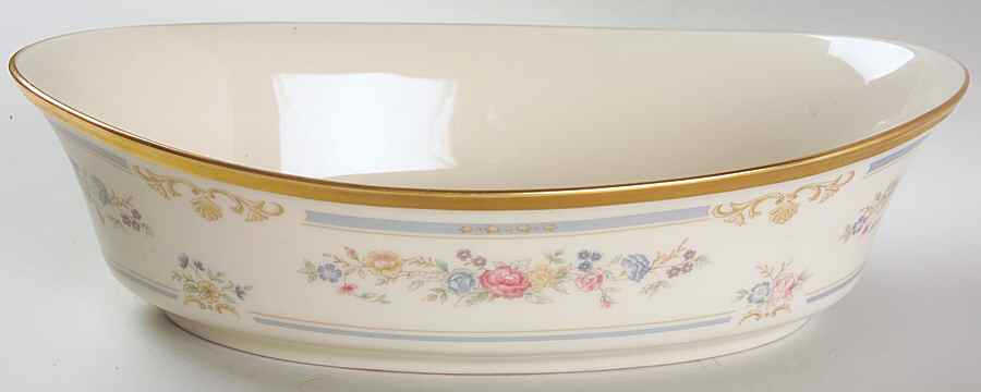 Raleigh 10" Oval Vegetable Bowl by Lenox-1