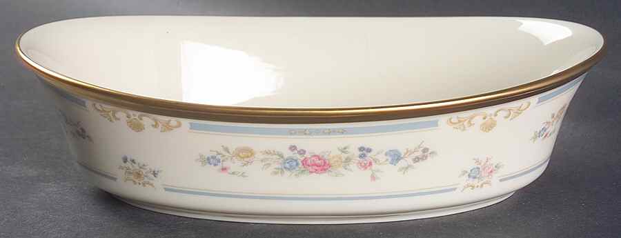 Raleigh 8" Oval Vegetable Bowl by Lenox-1