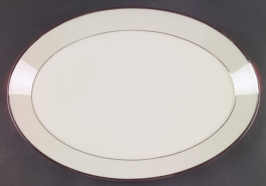 Rapture 15" Oval Serving Platter by Lenox-1