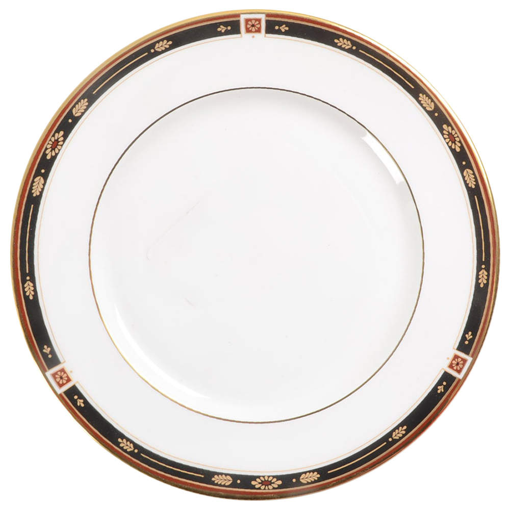 Regency Black Salad Plate by Lenox-1