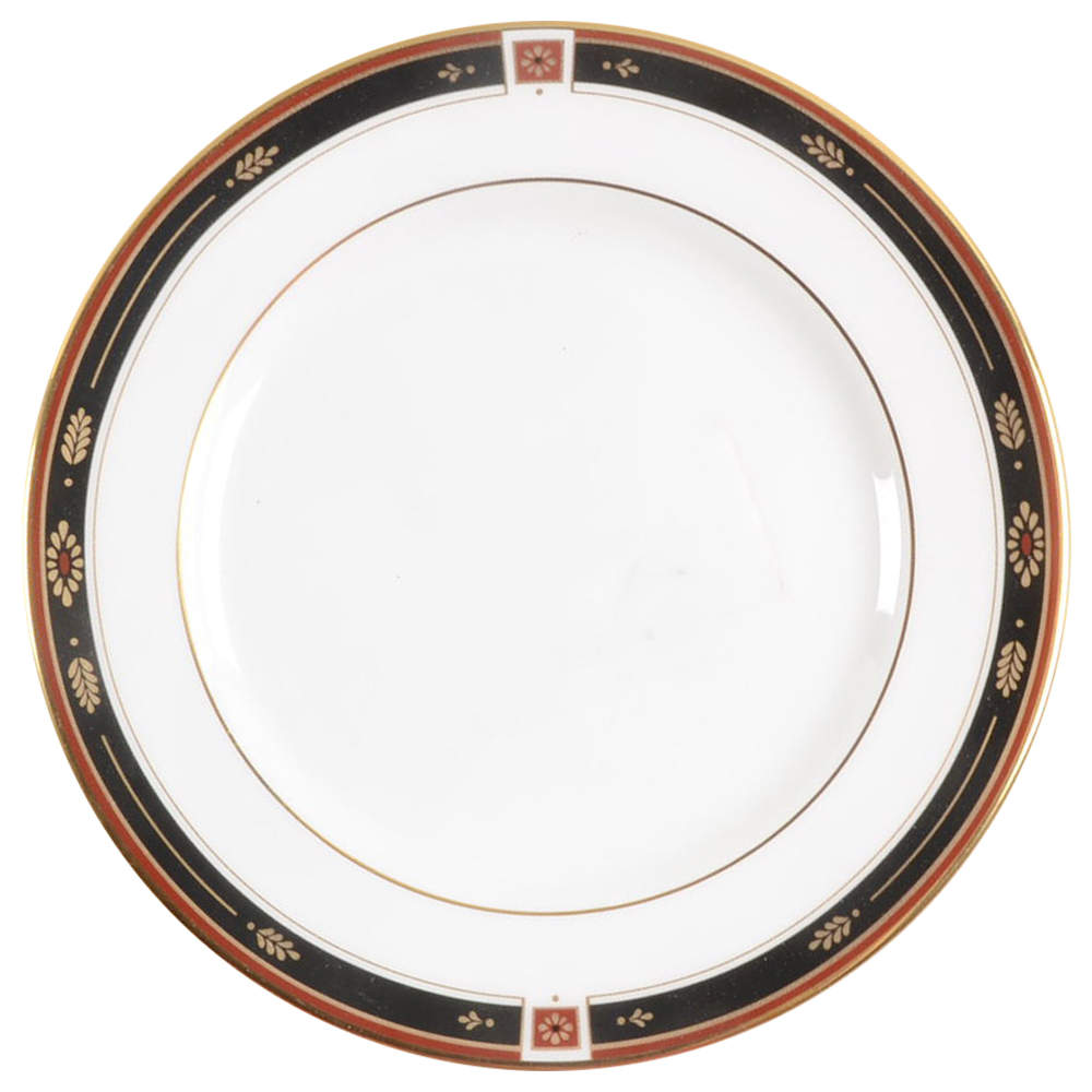 Regency Black Bread & Butter Plate by Lenox-1