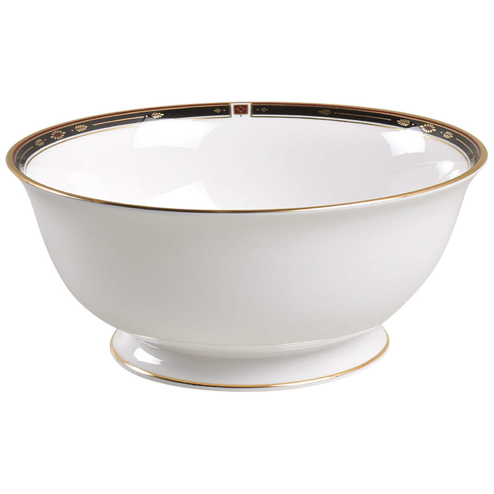 Regency Black 8" Round Vegetable Bowl by Lenox-1