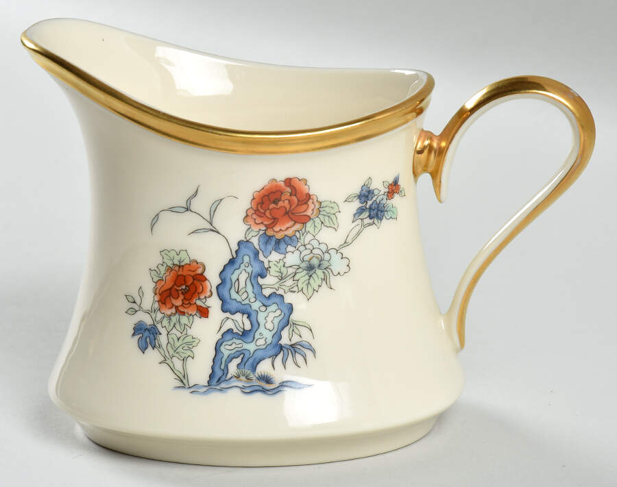 Red Lacquer Creamer by Lenox-1