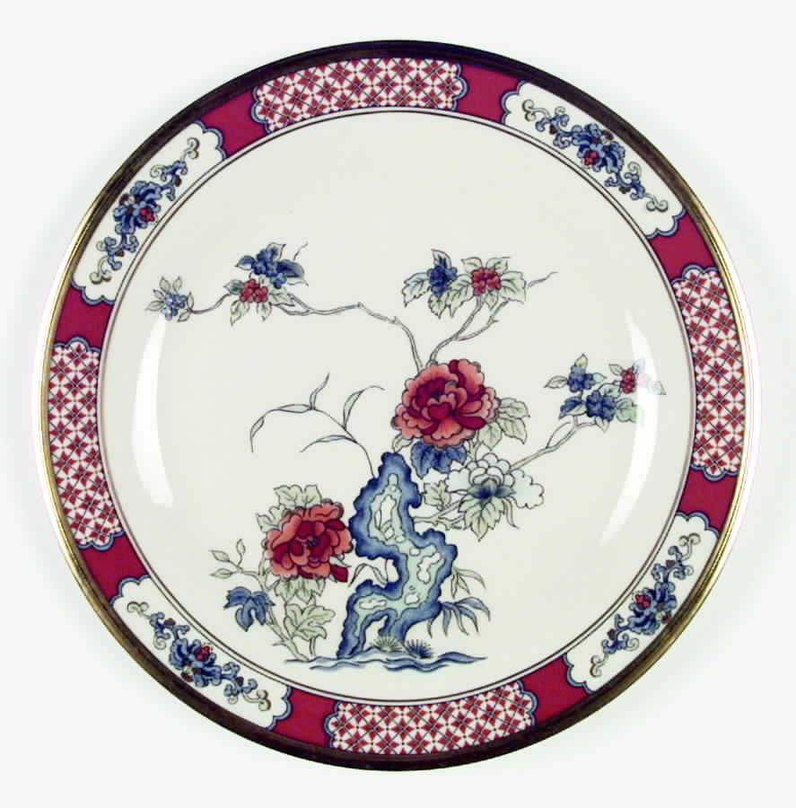 Red Lacquer Dinner Plate by Lenox-1