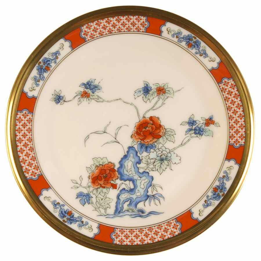Red Lacquer Bread & Butter Plate by Lenox-1