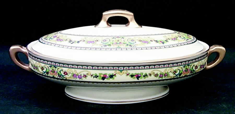 Renaissance Oval Covered Vegetable by Lenox-1